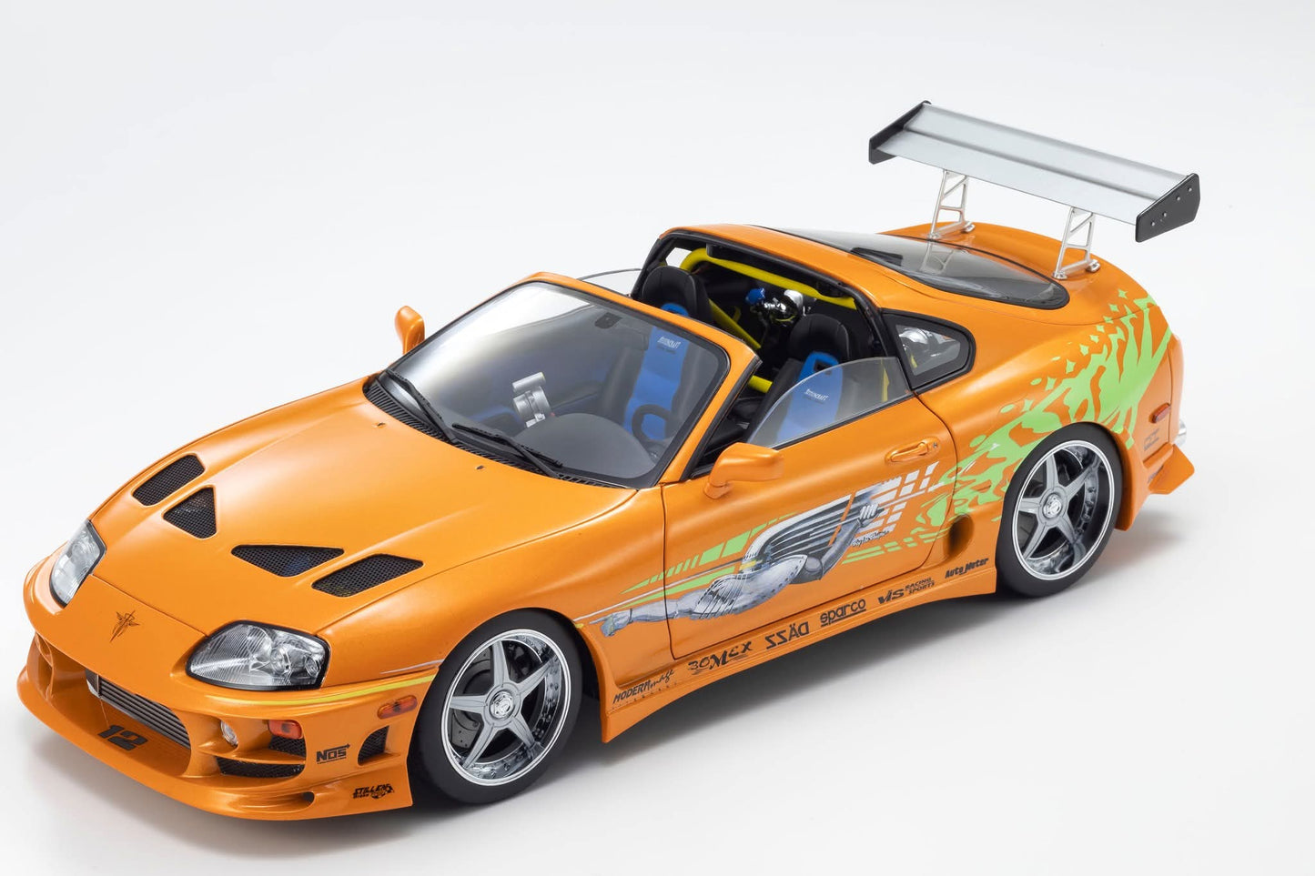 Kyosho 1:18 Toyota Supra Turbo *Fast & Furious* Orange Pearl
