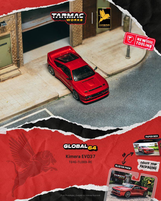 Tarmac Works 1:64 Kimera EVO37 Red