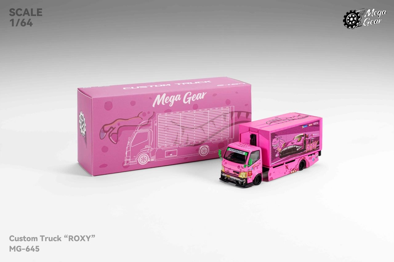 Mega Gear 1:64 300 Series II Custom Gull Wing Truck Tyrannosaurus Livery