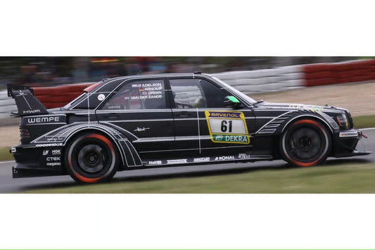 Spark Models 1:64 2026 HWA EVO.R HWA Engineering Speed #61 A. Adelson/L.D. Arnold/J. Green/R. Van der Zande 24H Nürburgring 2026 Black