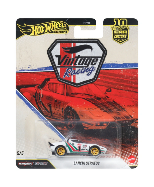 Hot Wheels 2026 1:64 Premium Lancia Stratos Car Culture Vintage Racing 5/5