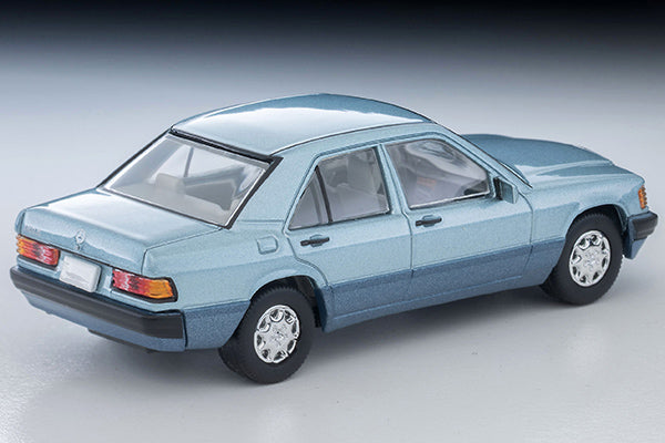 Tomica Limited Vintage 1:64 1992 Mercedes-Benz 190E Pearl Blue