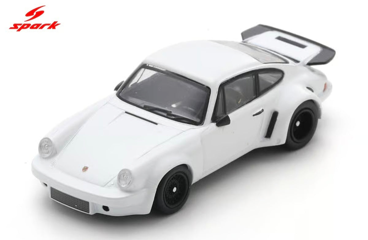 Spark Models 1:64 Porsche 911 3.0 RS White with Black Wheels