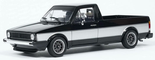 Solido 1:18 1982 Volkswagen Caddy MK 1 Solido Works Black/White
