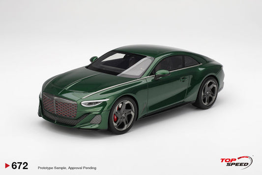Top Speed 1:18 Bentley Batur Scarab Green TS0672