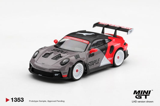 Mini GT 1:64 Porsche 911 GT3 RS STAPLE x INOZETEK #1353