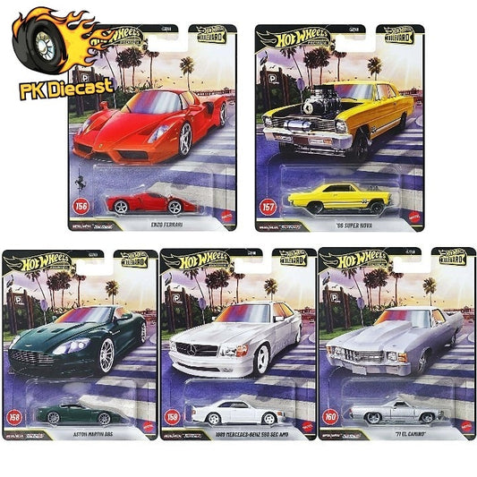 Hot Wheels 2026 1:64 Premium Boulevard #156-160 Full Set of 5 978J