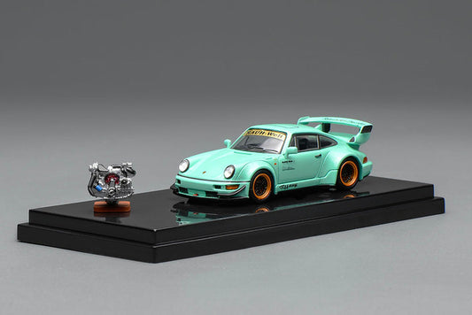 MotorHelix 1:64 RWB 964 Tiffany Turquoise