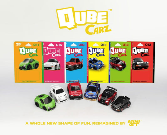 Mini GT 1:64 2026 Qube Carz Full Set of 6