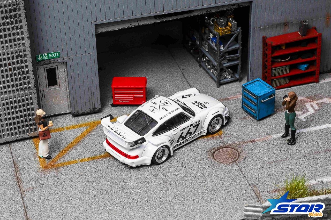 Star Model 1:64 Diecast RWB 964 GT Wing