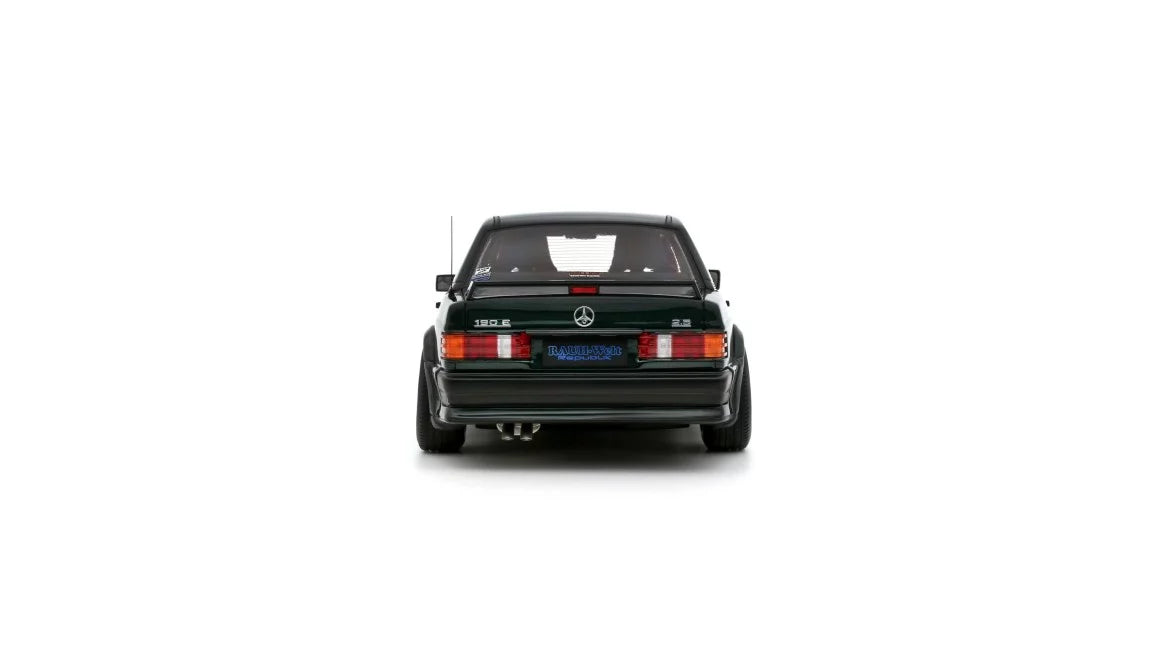 Ottomobile 1:18 RAUH-Welt Republik RWR 190E 2.5-16 Porsche racing green Metallic 22G 2025 *Resin Series*