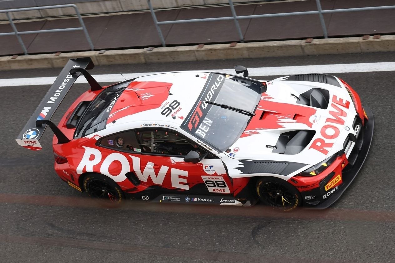Spark Models 1:64 BMW M4 GT3 EVO No.98 Rowe Racing 9th 24H Spa 2026 A. Farfus - J. Dennis - R. Marciello