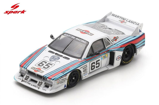 Spark Models 1:64 1981 Lancia Beta Montecarlo Turbo #65 E. /Cheever/M. Alboreto/C. Facetti Le Mans 24H White/Red/Blue
