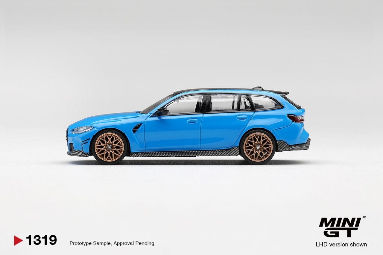 Mini GT 1:64 BMW M3 M Performance Touring Riviera Blue #1319