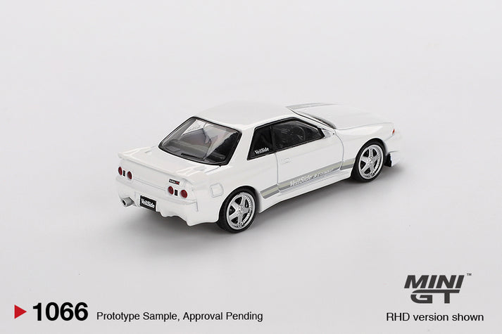 Mini GT 1:64 Nissan Skyline GT-R (R32) Veilside Combat C-I White #1066
