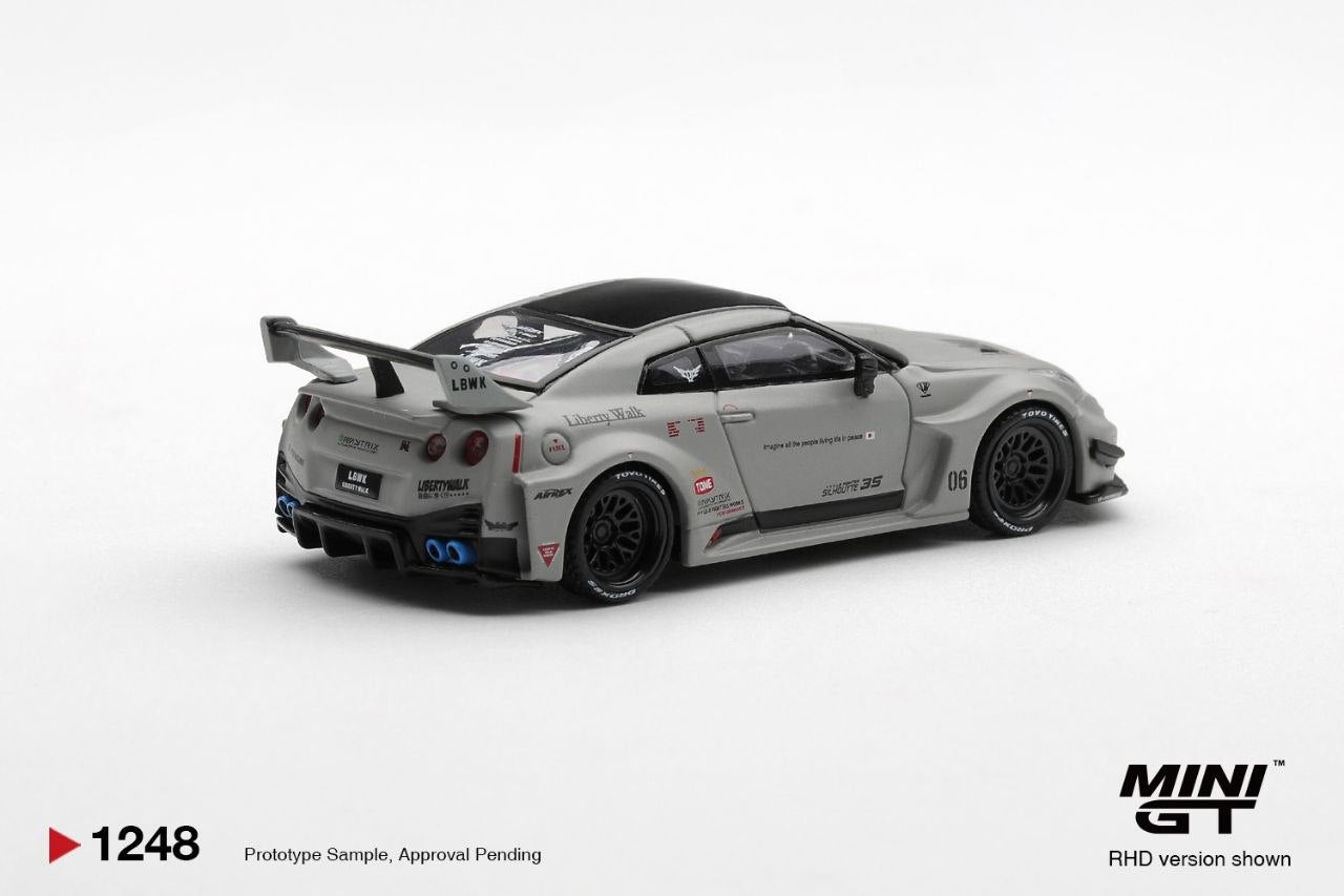 Mini GT 1:64 Nissan LB-Silhouette Works GT 35GT-RR Ver.1 Matt Grey #1248