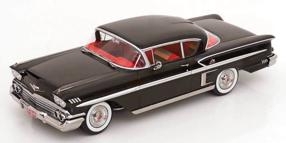 KK Scale 1:18 1958 Chevrolet Bel Air Impala Coupe *4 Colour Variations*