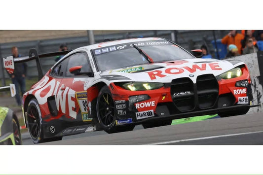 Spark Models 1:64 2026 BMW M4 GT3 EVO ROWE RACING #99D. Harper/M. Hesse/S. Van der Linde/D. Vanthoor 3rd 24H Nürburgring 2026 Red/White