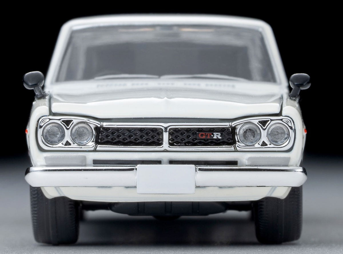 Tomica Limited Vintage 1:64 1972 Nissan Skyline Hardtop 2000GT-R RS Watanabe Wheel Equipped White