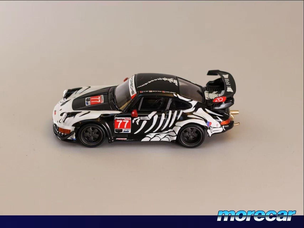 MoreCar 1:64 RWB Porsche Skeleton Dinosaur Livery