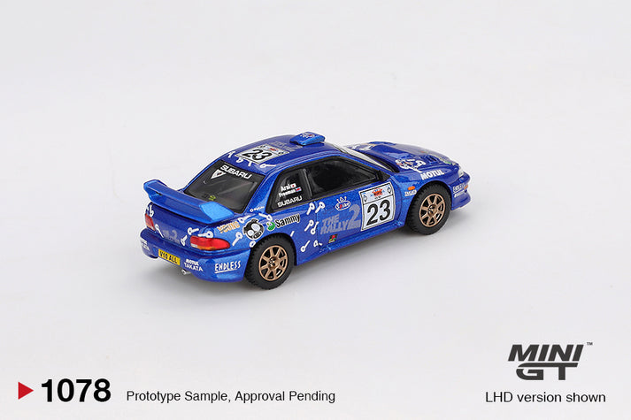 Mini GT 1:64 Subaru Impreza WRC99 #23 2000 Acropolis Rally LHD #1078
