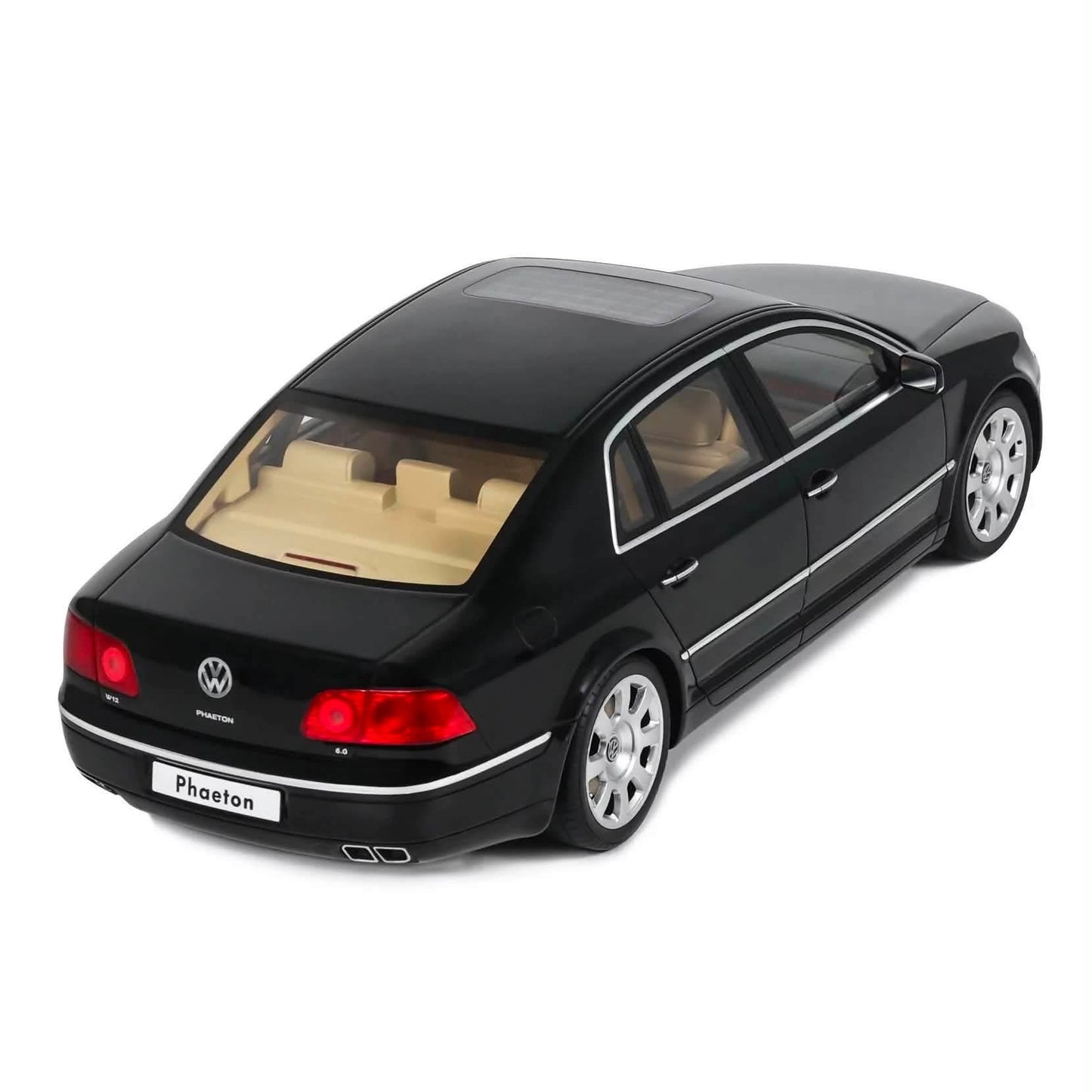 Ottomobile 1:18 2005 Volkswagen Phaeton 6.0 W12 *Resin Series* Black L041