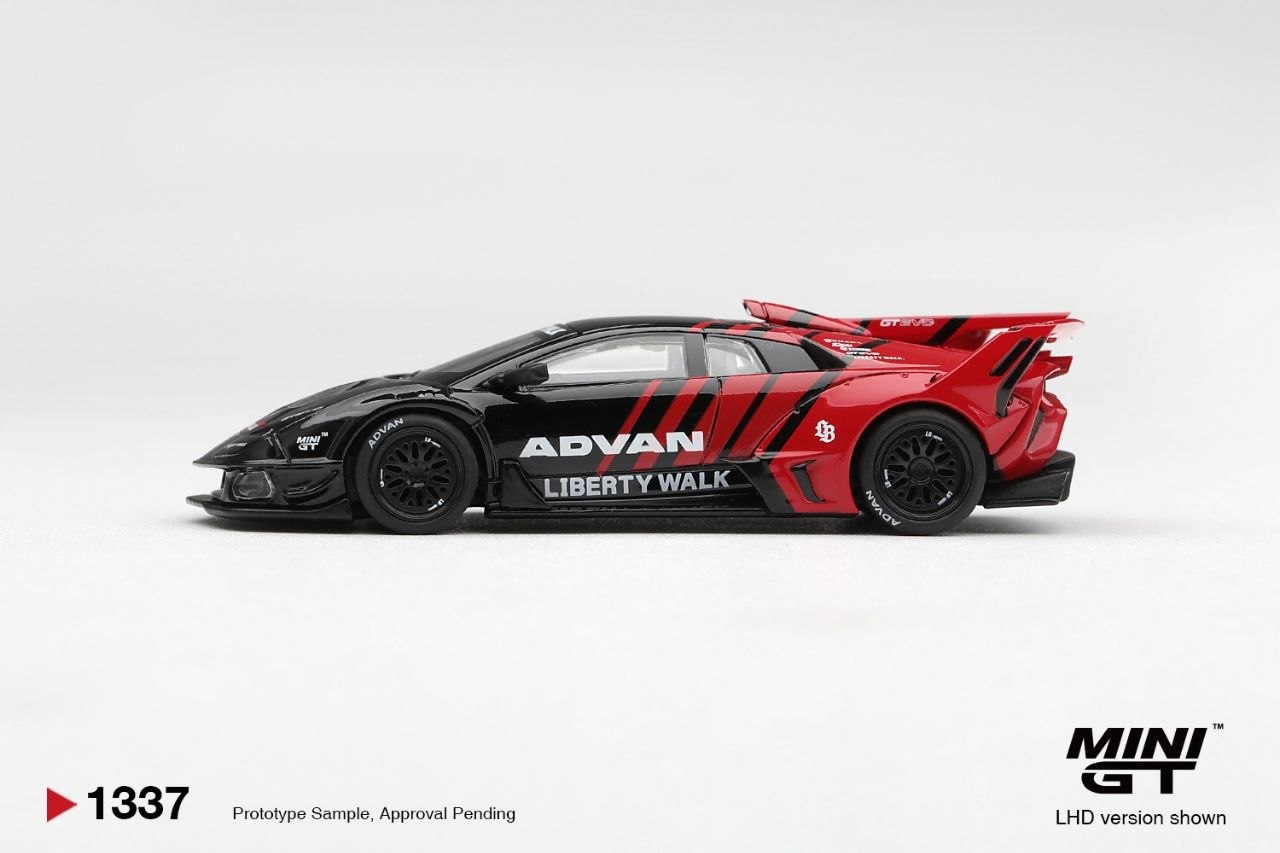Mini GT 1:64 Lamborghini LB-Silhouette WORKS MURCIELAGO GT Evo Advan #1337