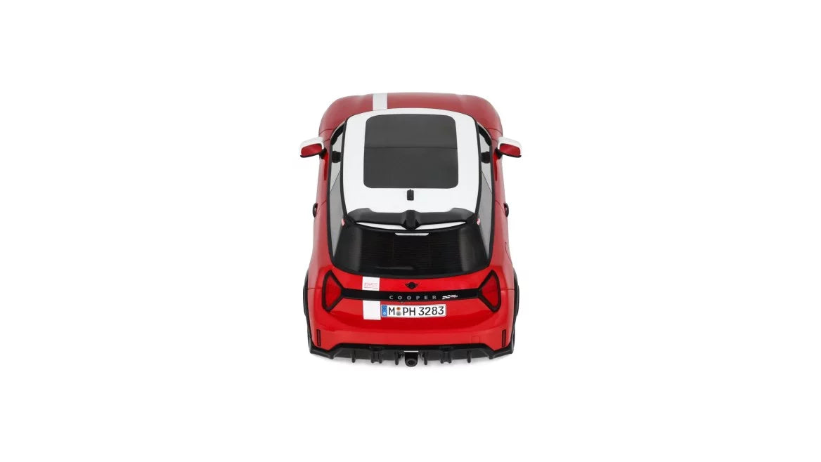 Ottomobile 1:18 Mini Cooper JCW 1965 Victory Edition Chili Red 2026 *Resin Series* OT1418