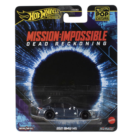 Hot Wheels 2025 Premium Pop Culture 2021 BMW M5 - Mission Impossible: Dead Reckoning 1:64 - JBL58