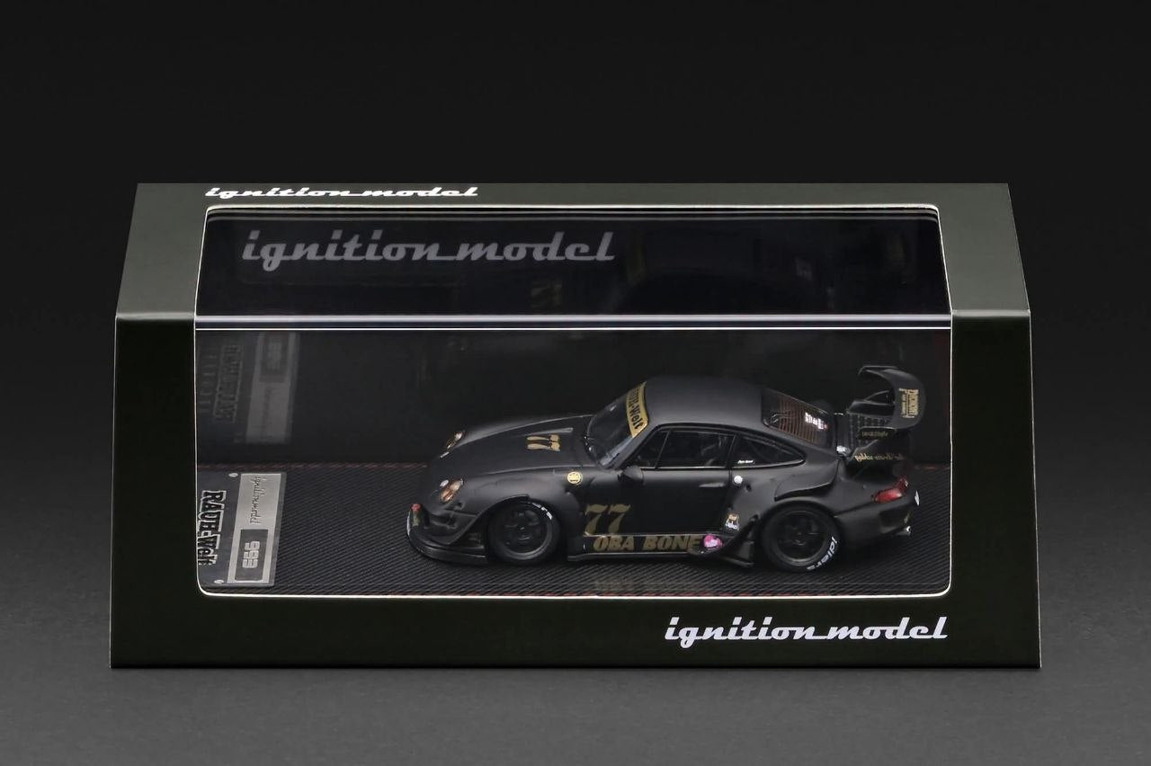 Ignition Model 1:64 IG4212 RWB 993 Matte Black