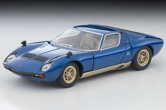 Tomica Limited Vintage 1:64 Lamborghini Miura SV Blue Metallic