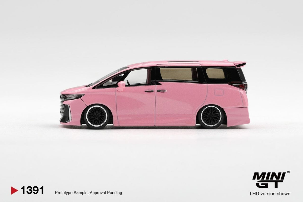Mini GT 1:64 Toyota Vellfire 40 KUHL Metallic Pink #1391