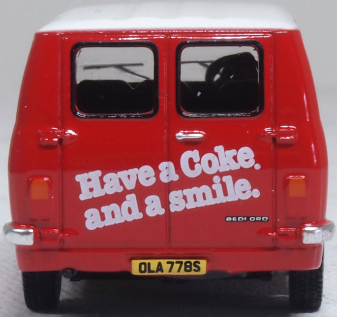 Oxford Diecast 1:76 Bedford CF Coca Cola Van