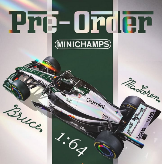 Minichamps 1:64 2026 McLaren Mastercard F1 Team MCL40 Silverstone GP