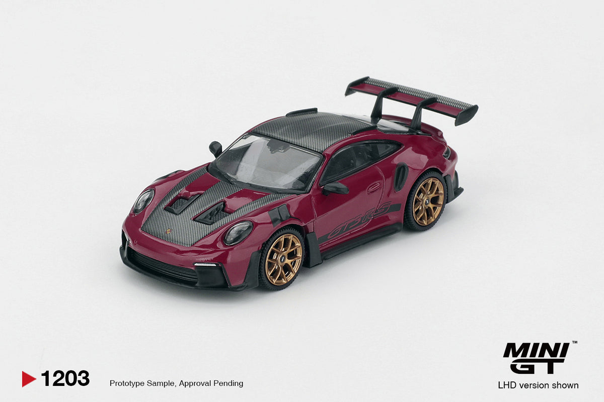 Mini GT 1:64 Porsche 911 (992.1) Rubystone Red Set