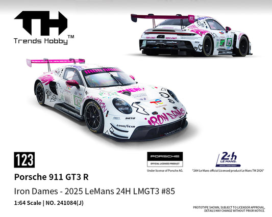 Trends Hobby 1:64 2025 Porsche 911 GT3 R #85 LeMans 24H