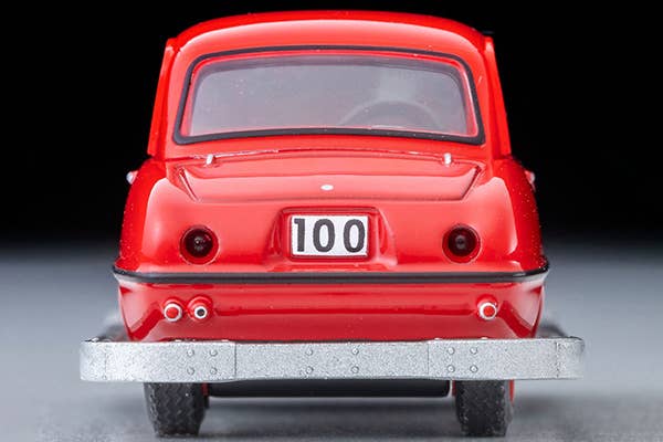 Tomica Limited Vintage 1:64 Kodomo No Kuni x TLV Datsun Baby #100 Restored Car with Figure Red