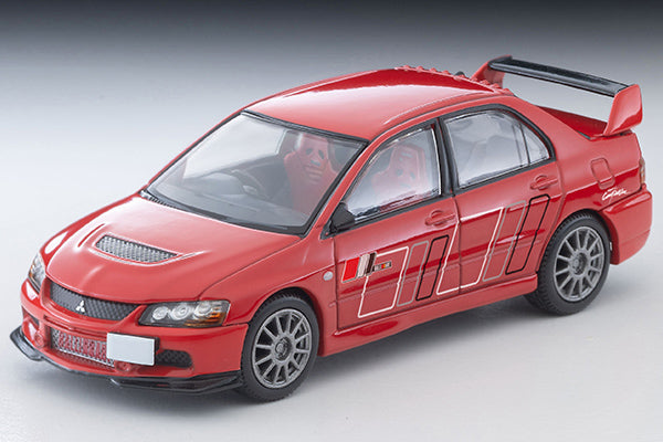 Tomica Limited Vintage 1:64 Mitsubishi Lancer GSR Evolution IX MR Ralliart Specification Red 2006 Model