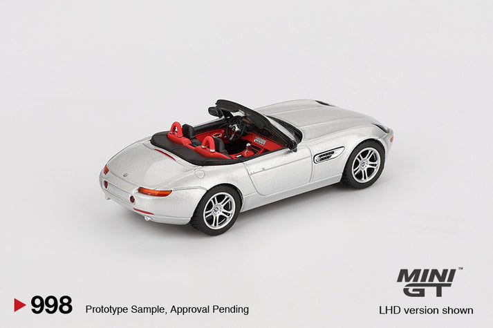 Mini GT 1:64 BMW Z8 Silver (LHD) #998