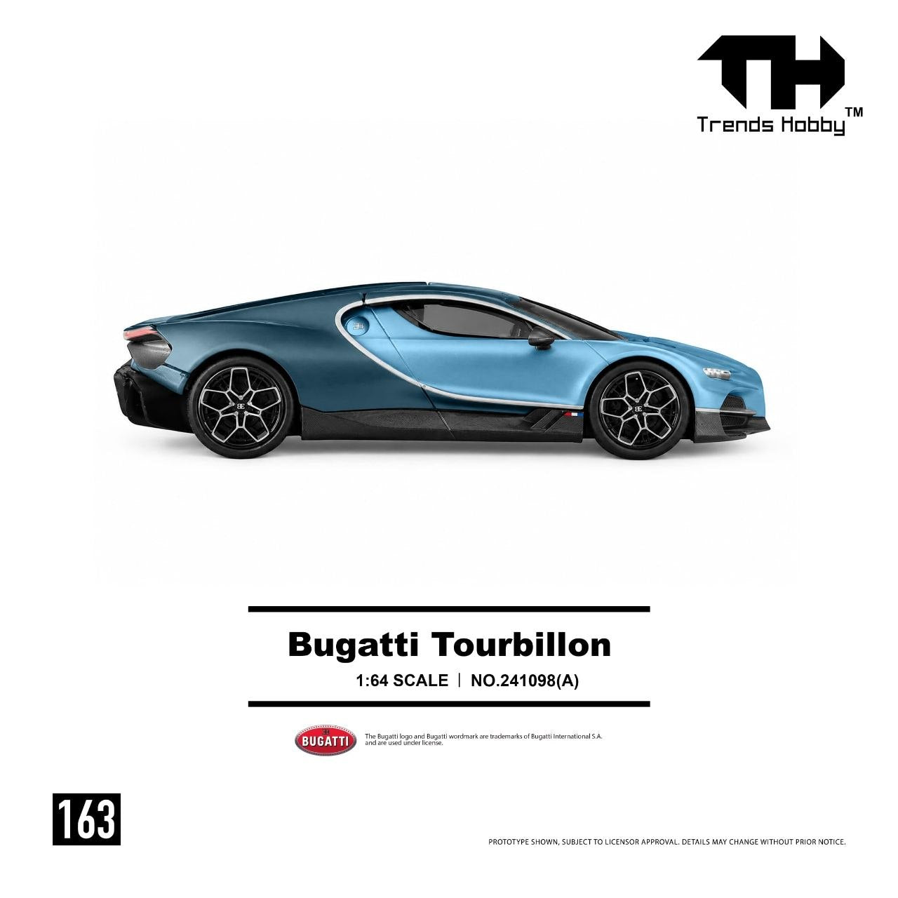 Trends Hobby 1:64 Bugatti Tourbillon