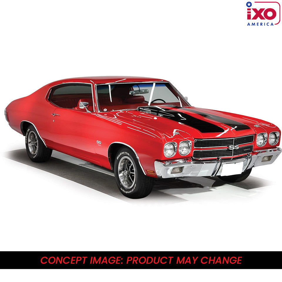 Ixo America 1:43 1970 Chevrolet Chevelle SS 454 Red