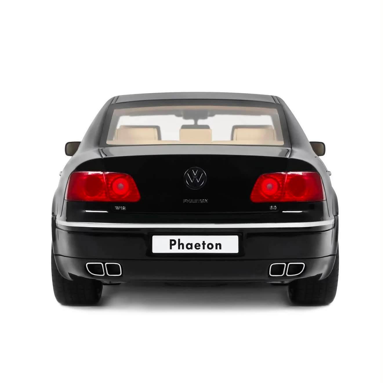 Ottomobile 1:18 2005 Volkswagen Phaeton 6.0 W12 *Resin Series* Black L041