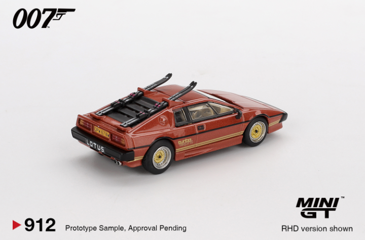 Mini GT 1:64 Lotus Esprit Turbo Copper Fire Metallic "For Your Eyes Only" #912