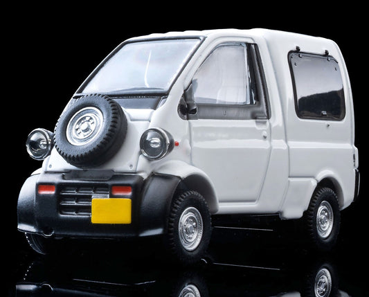 Tomica Limited Vintage 1:64 1997 Daihatsu Midget II Cargo R Type White