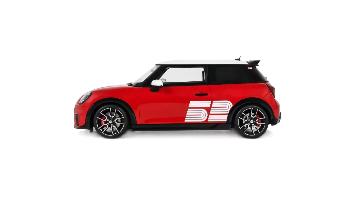 Ottomobile 1:18 Mini Cooper JCW 1965 Victory Edition Chili Red 2026 *Resin Series* OT1418