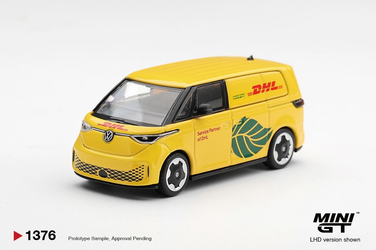 Mini GT 1:64 Volkswagen ID.Buzz DHL Electric #1376