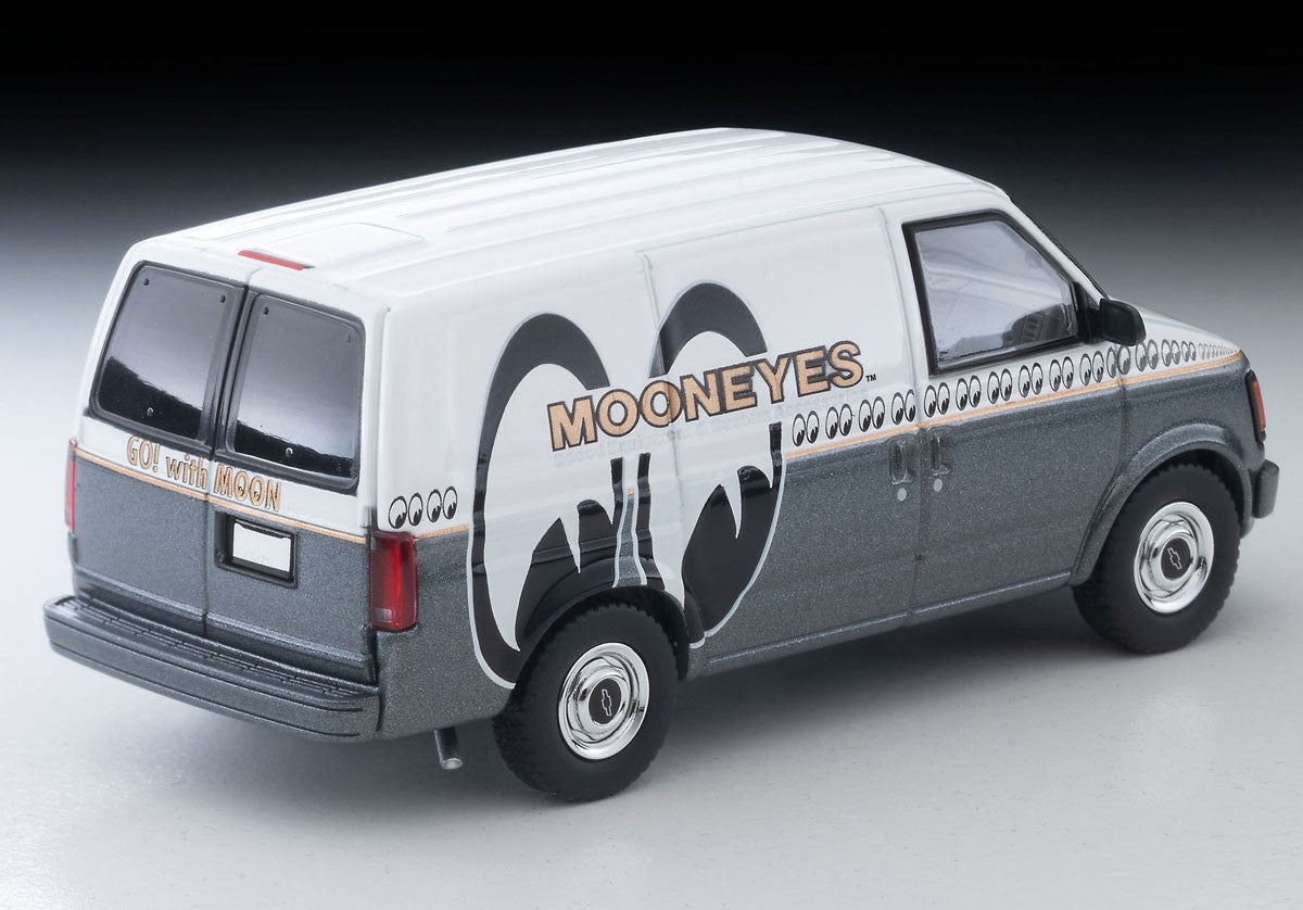 Tomica Limited Vintage 1:64 1994 Chevrolet Astro Van *MOONEYES* White/Grey