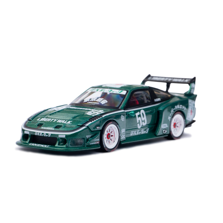 Mini GT 1:64 Tokyo Auto Salon 2026 LB-Super Silhouette Nissan 180SX Green