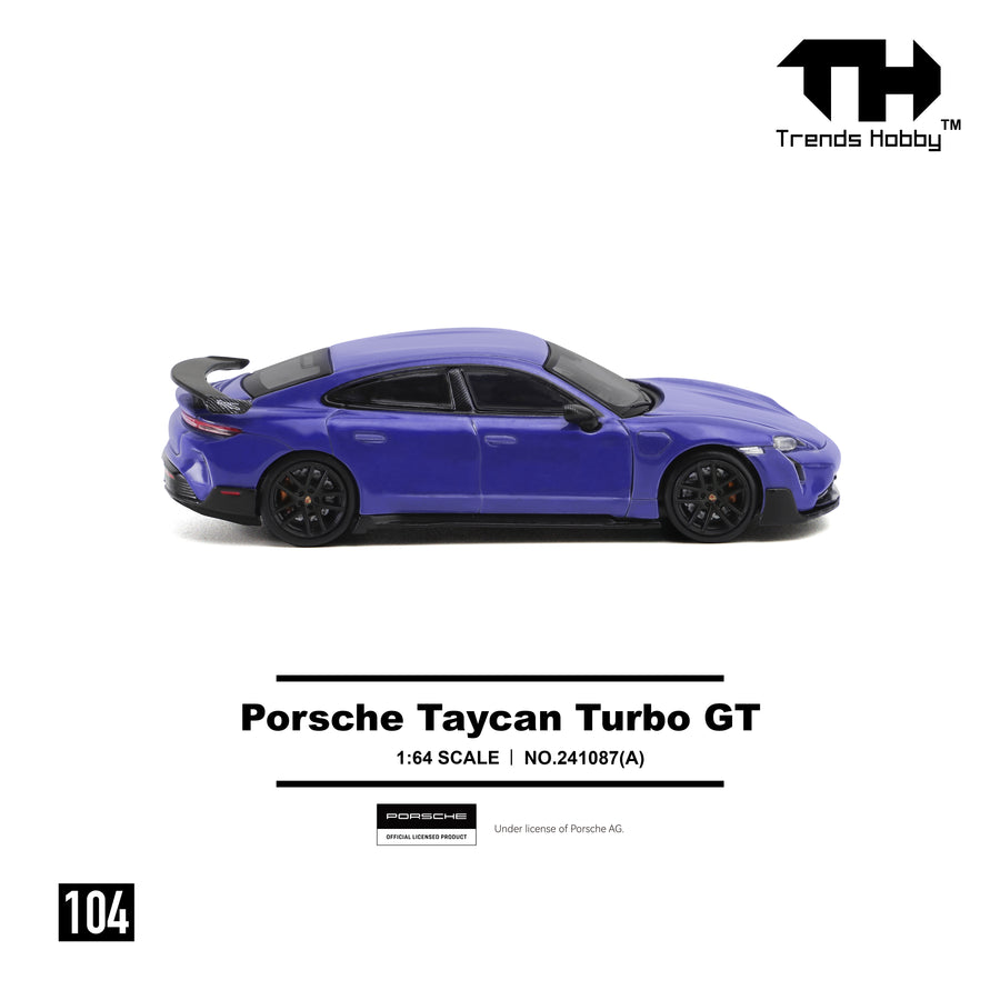 Trends Hobby 1:64 Porsche Taycan Turbo GT Purple