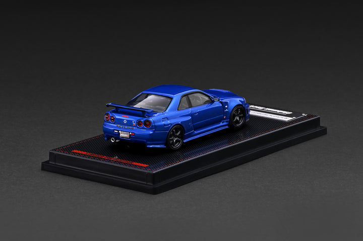 Ignition Model 1:64 Nissan Skyline GT-R (BNR34) NISMO Customized
Blue Metallic